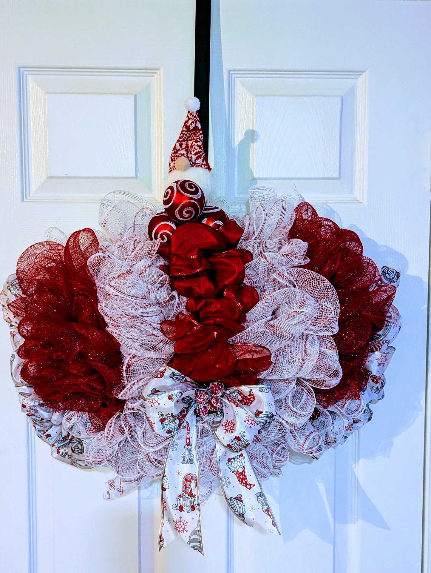 Puffy Gnome Christmas Wreath